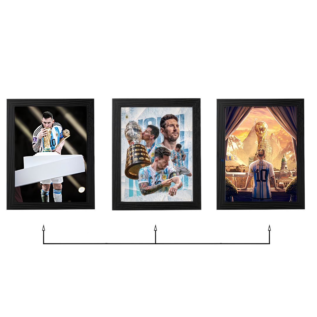 Messi 3D Lenticular Poster