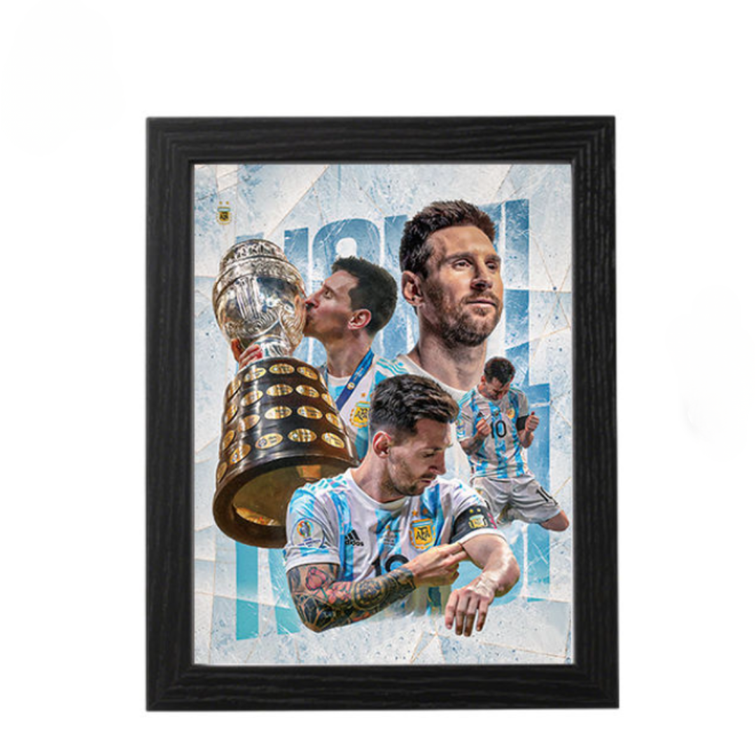 Messi 3D Lenticular Poster